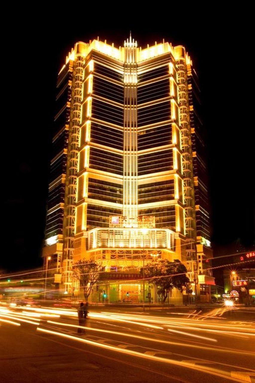 Skyline Plaza Hotel Guangzhou Exterior foto