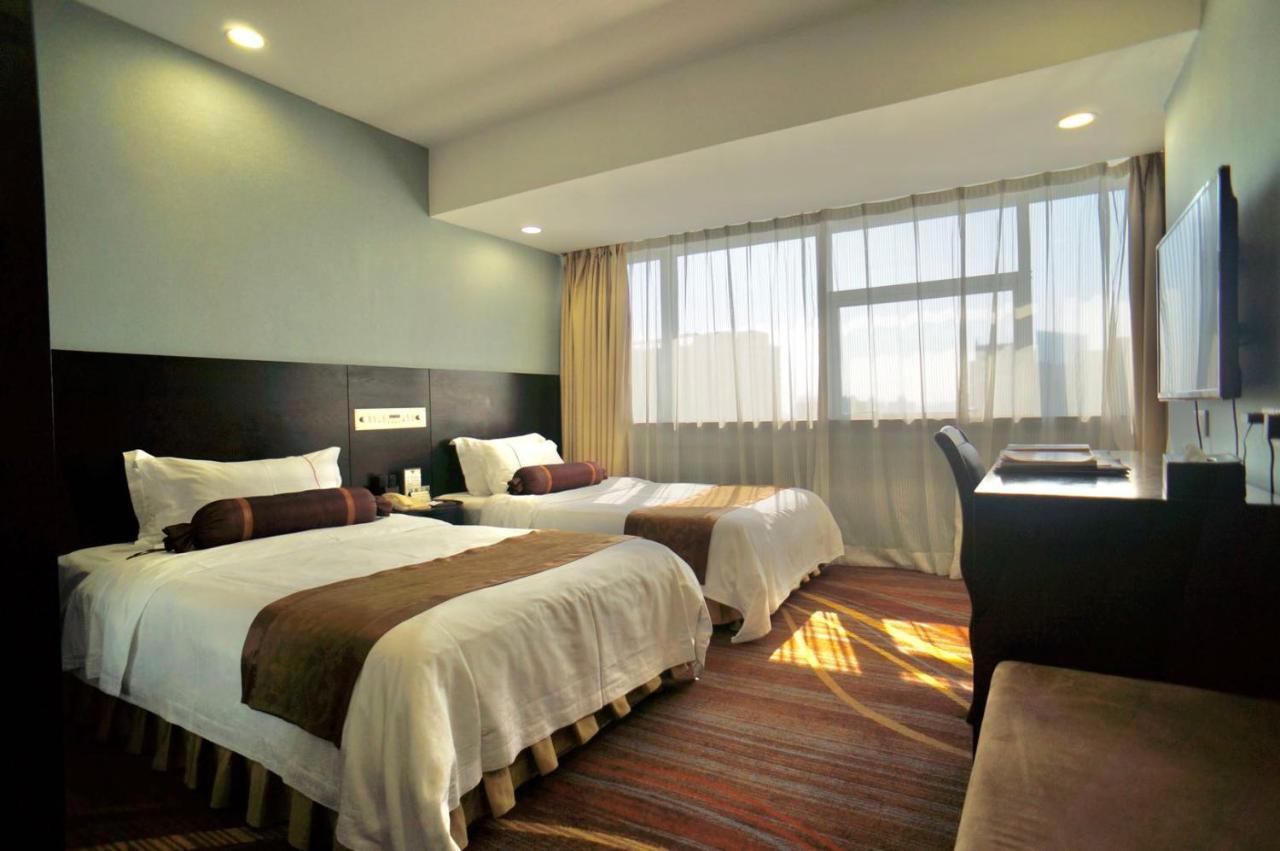 Skyline Plaza Hotel Guangzhou Exterior foto