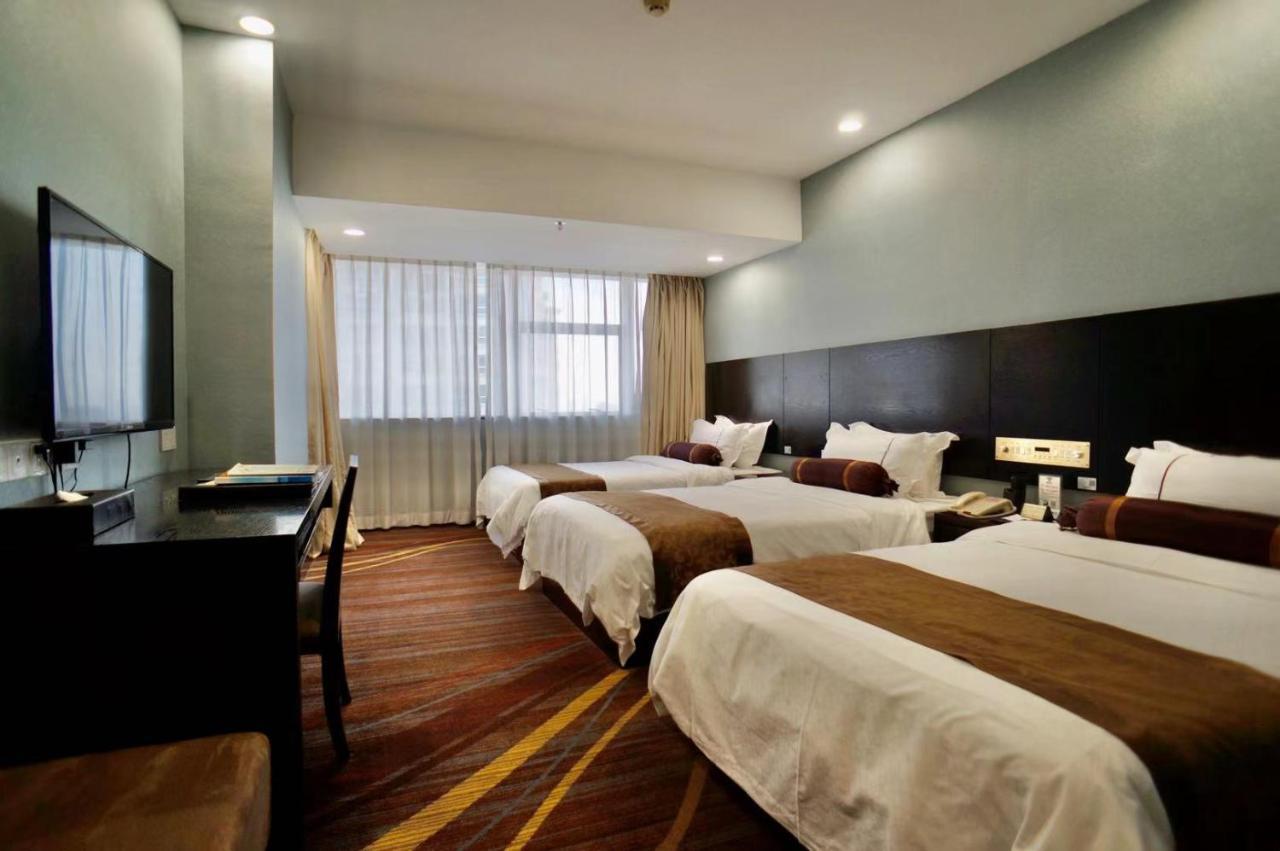 Skyline Plaza Hotel Guangzhou Exterior foto