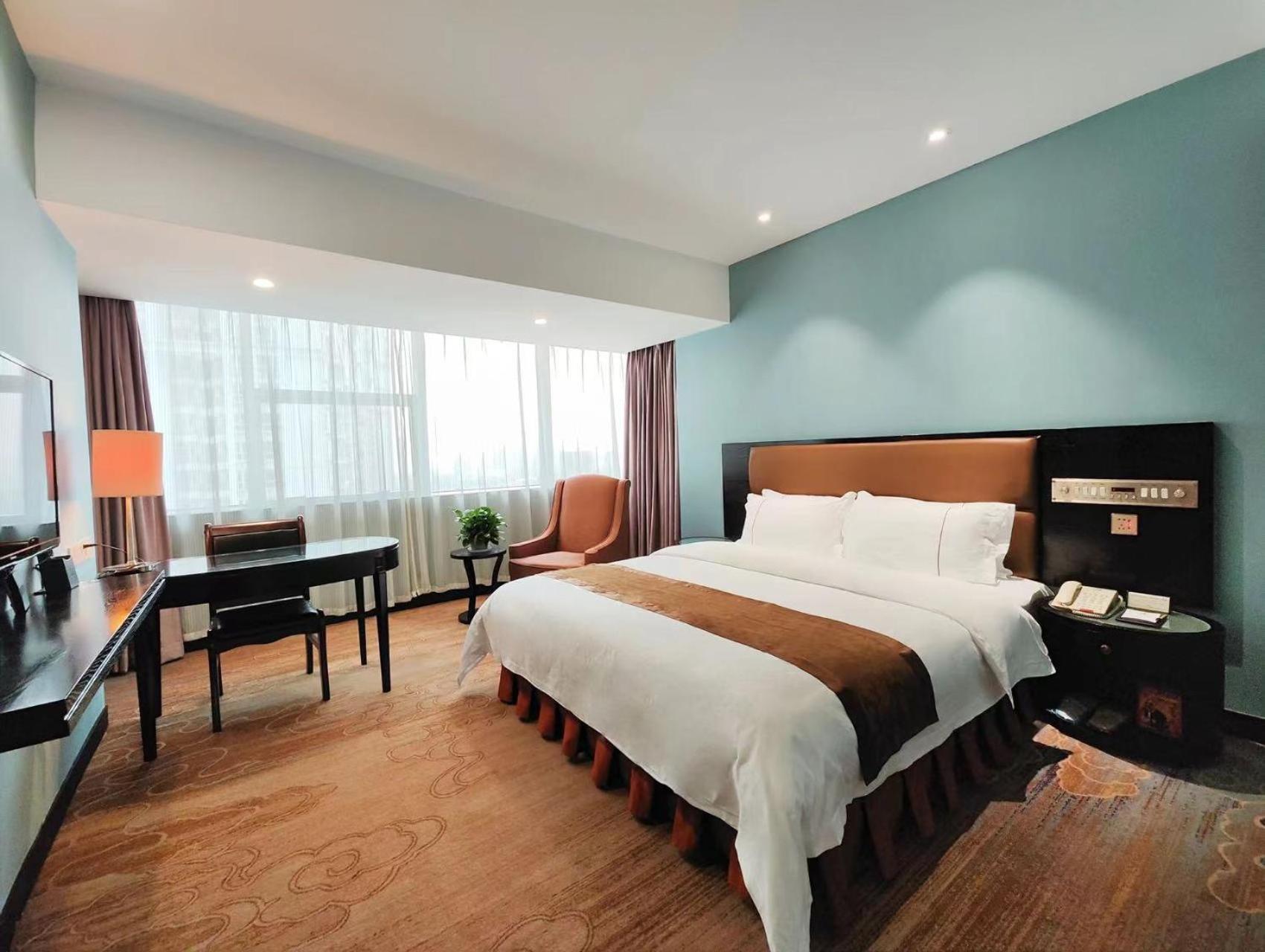 Skyline Plaza Hotel Guangzhou Exterior foto