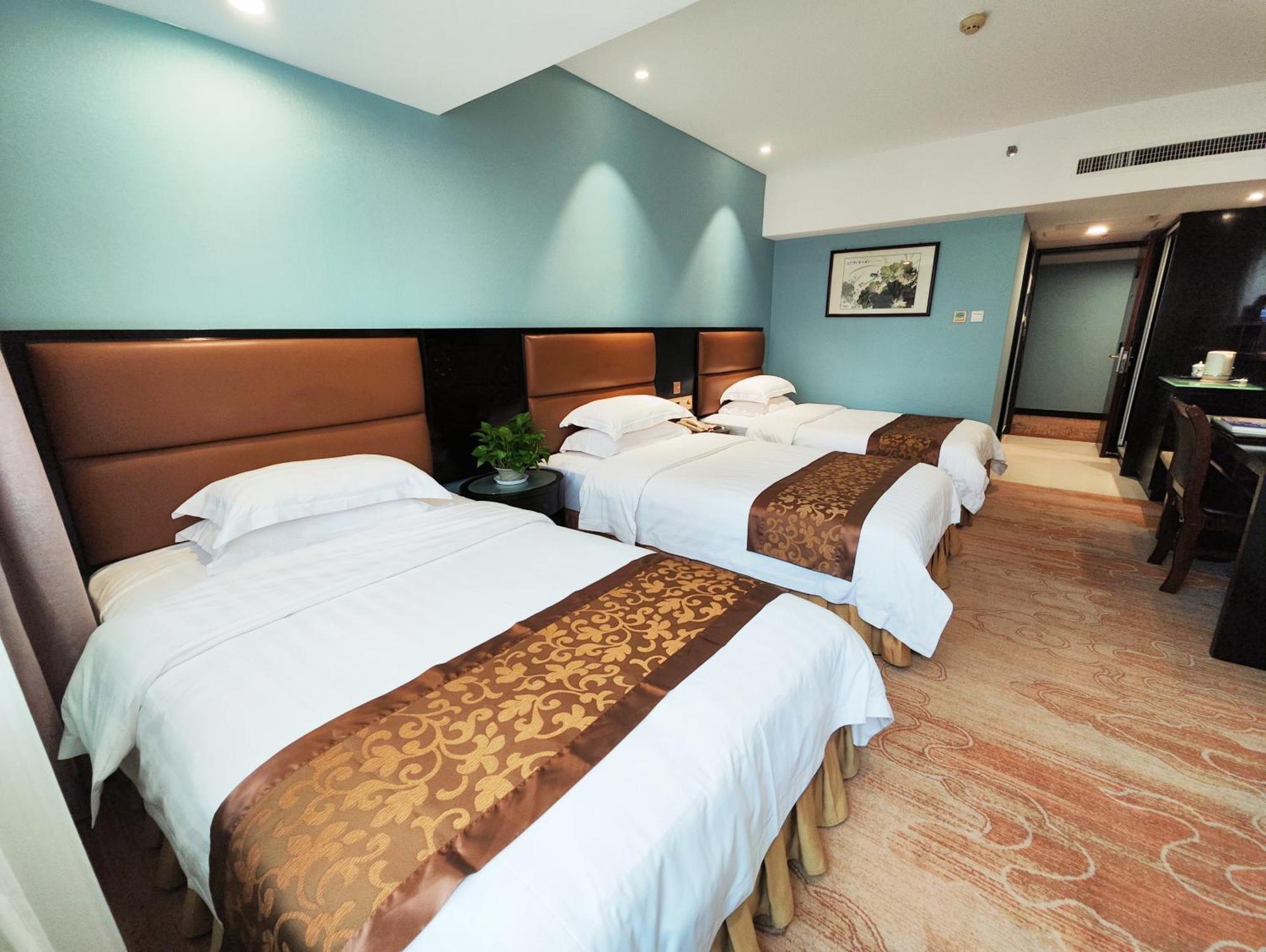 Skyline Plaza Hotel Guangzhou Exterior foto