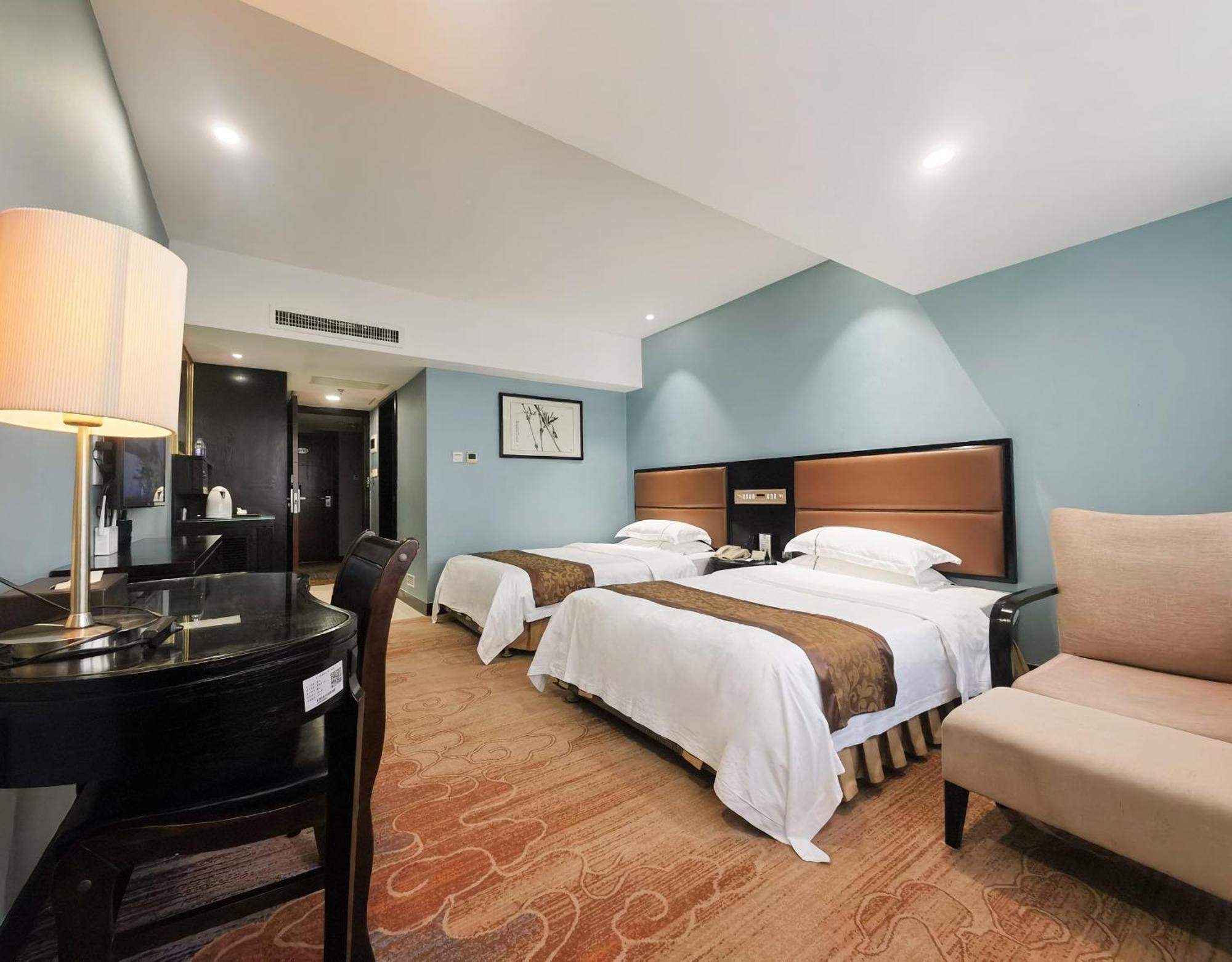 Skyline Plaza Hotel Guangzhou Exterior foto
