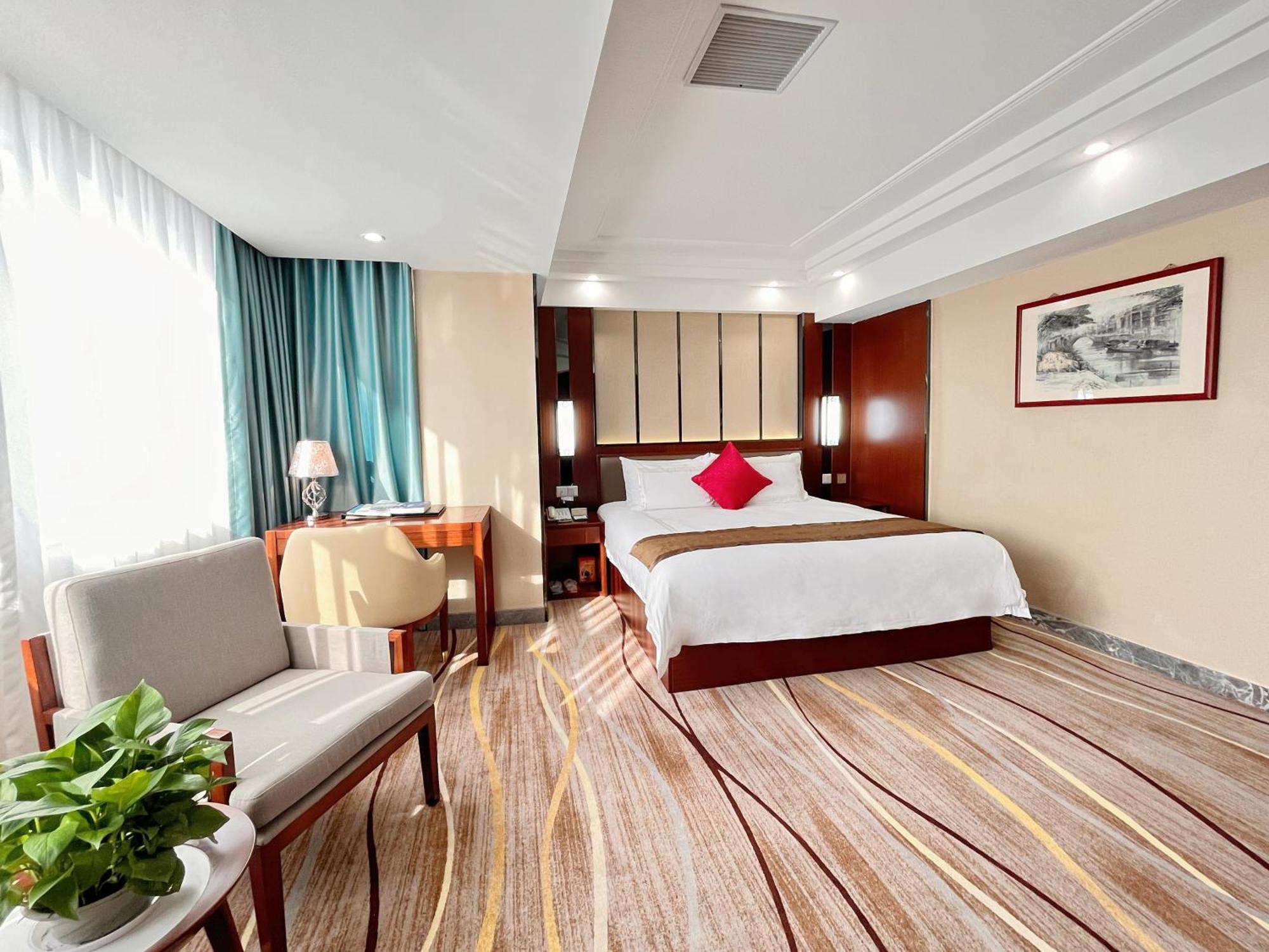 Skyline Plaza Hotel Guangzhou Exterior foto