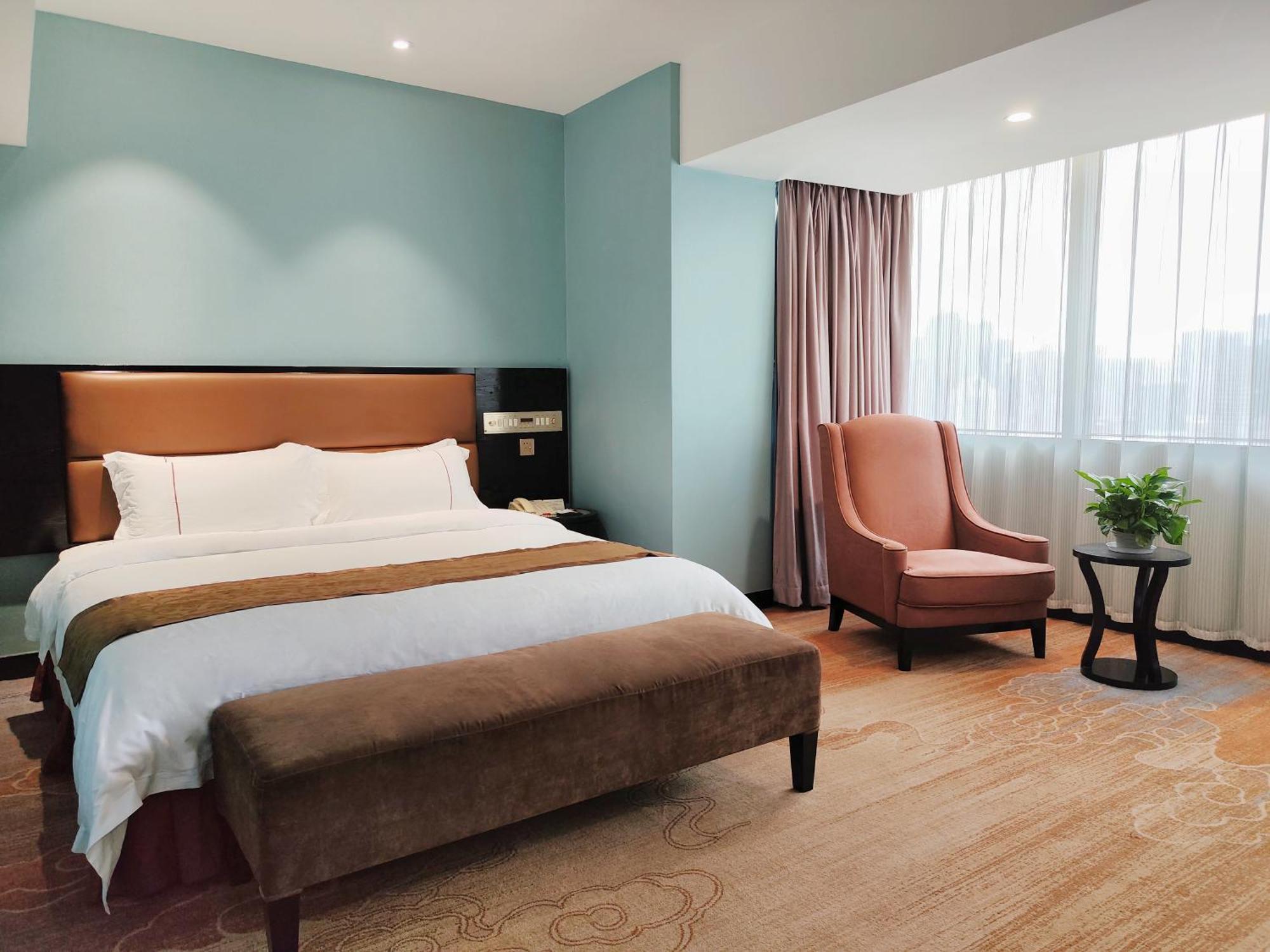 Skyline Plaza Hotel Guangzhou Exterior foto