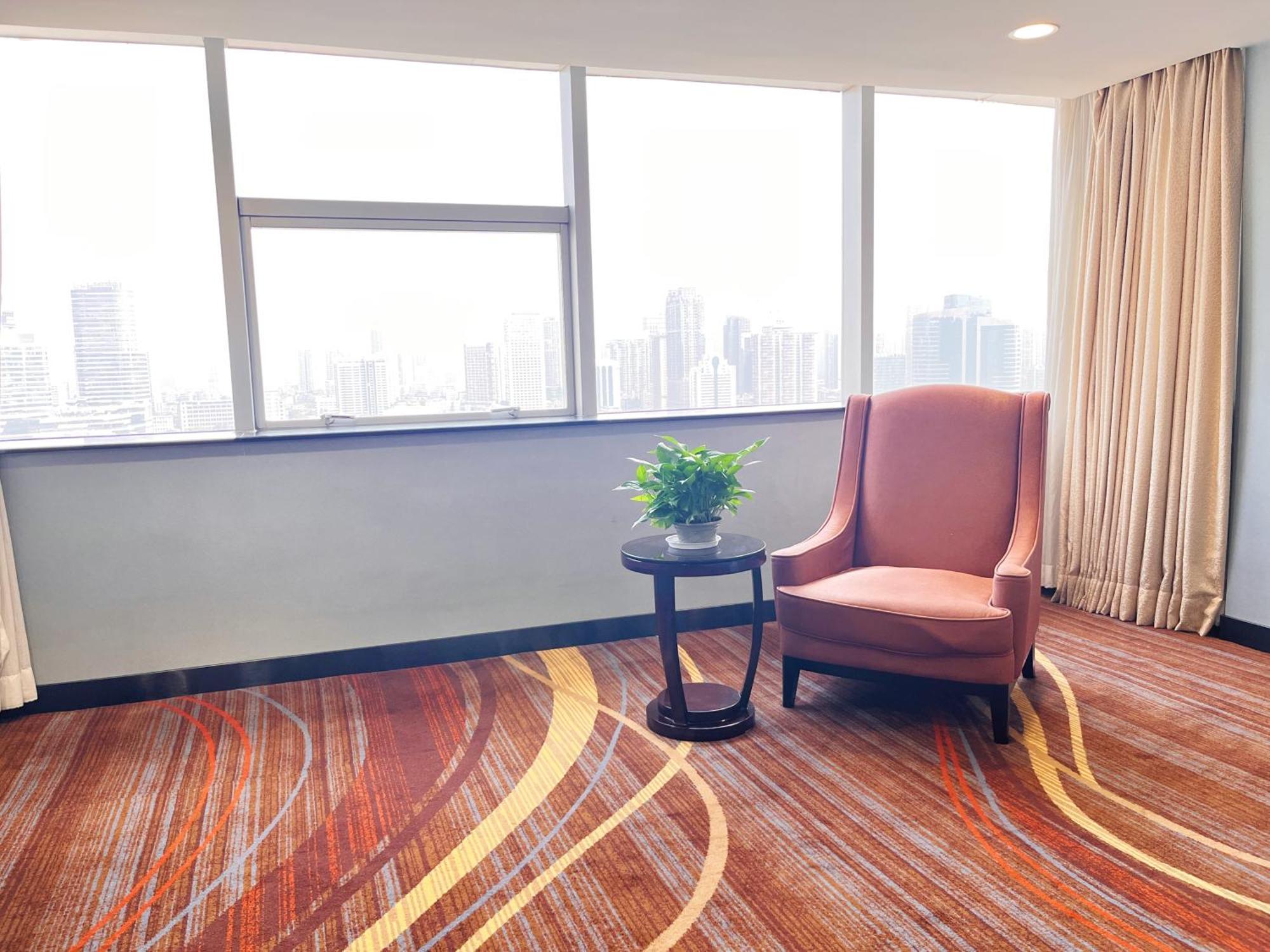 Skyline Plaza Hotel Guangzhou Exterior foto