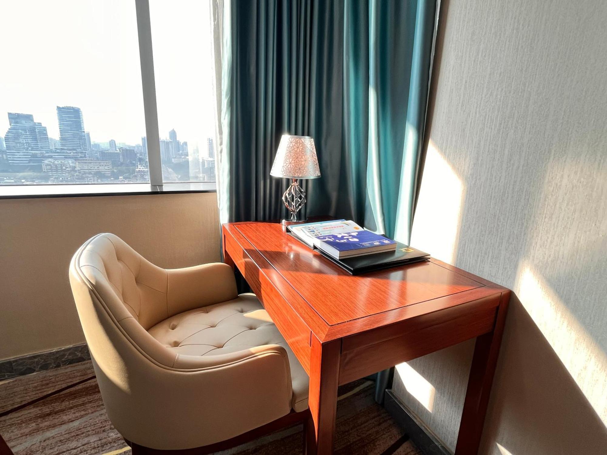 Skyline Plaza Hotel Guangzhou Exterior foto