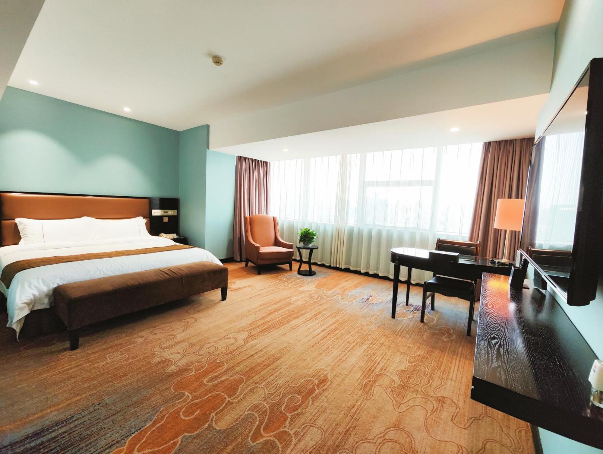 Skyline Plaza Hotel Guangzhou Exterior foto