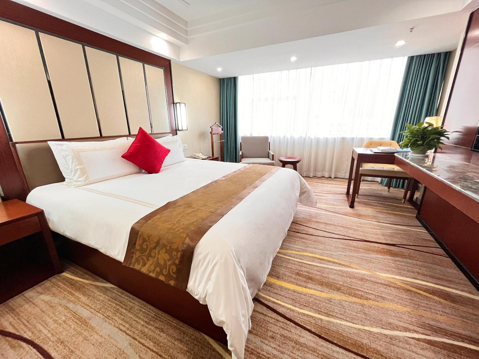 Skyline Plaza Hotel Guangzhou Exterior foto