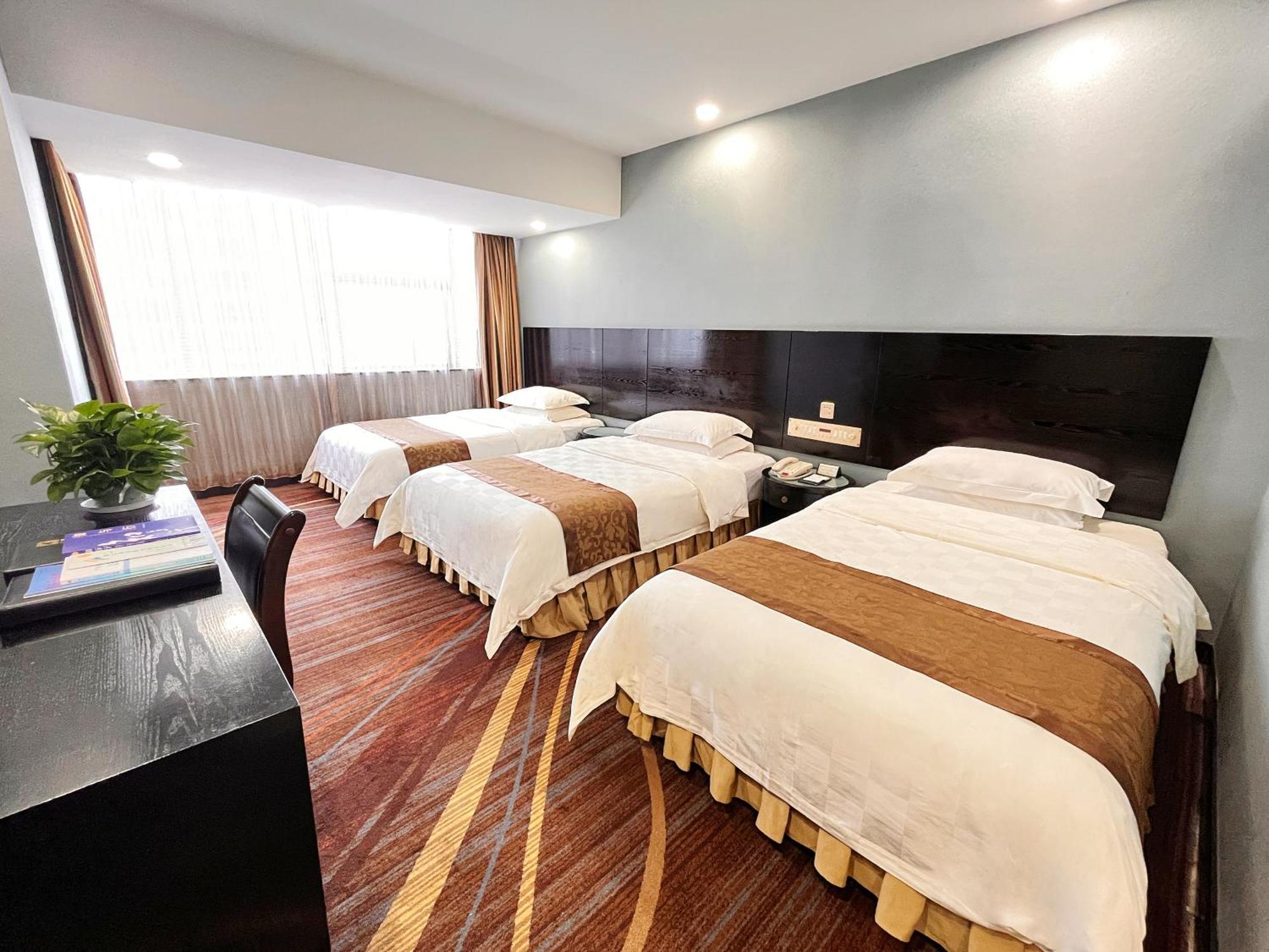 Skyline Plaza Hotel Guangzhou Exterior foto