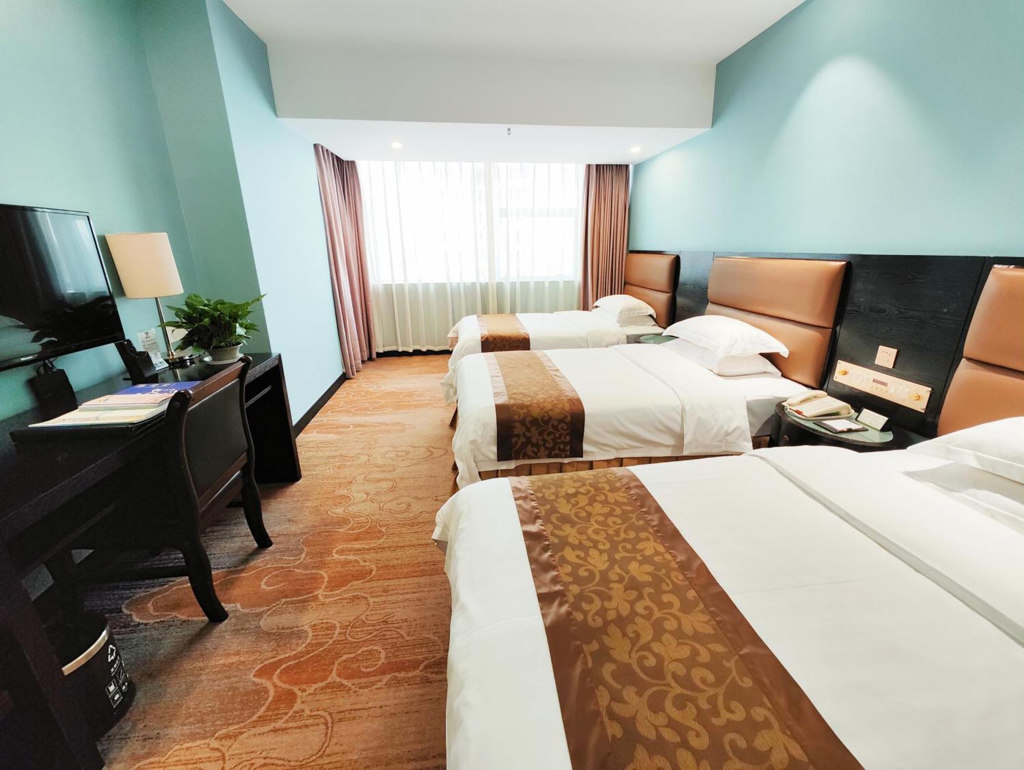 Skyline Plaza Hotel Guangzhou Exterior foto