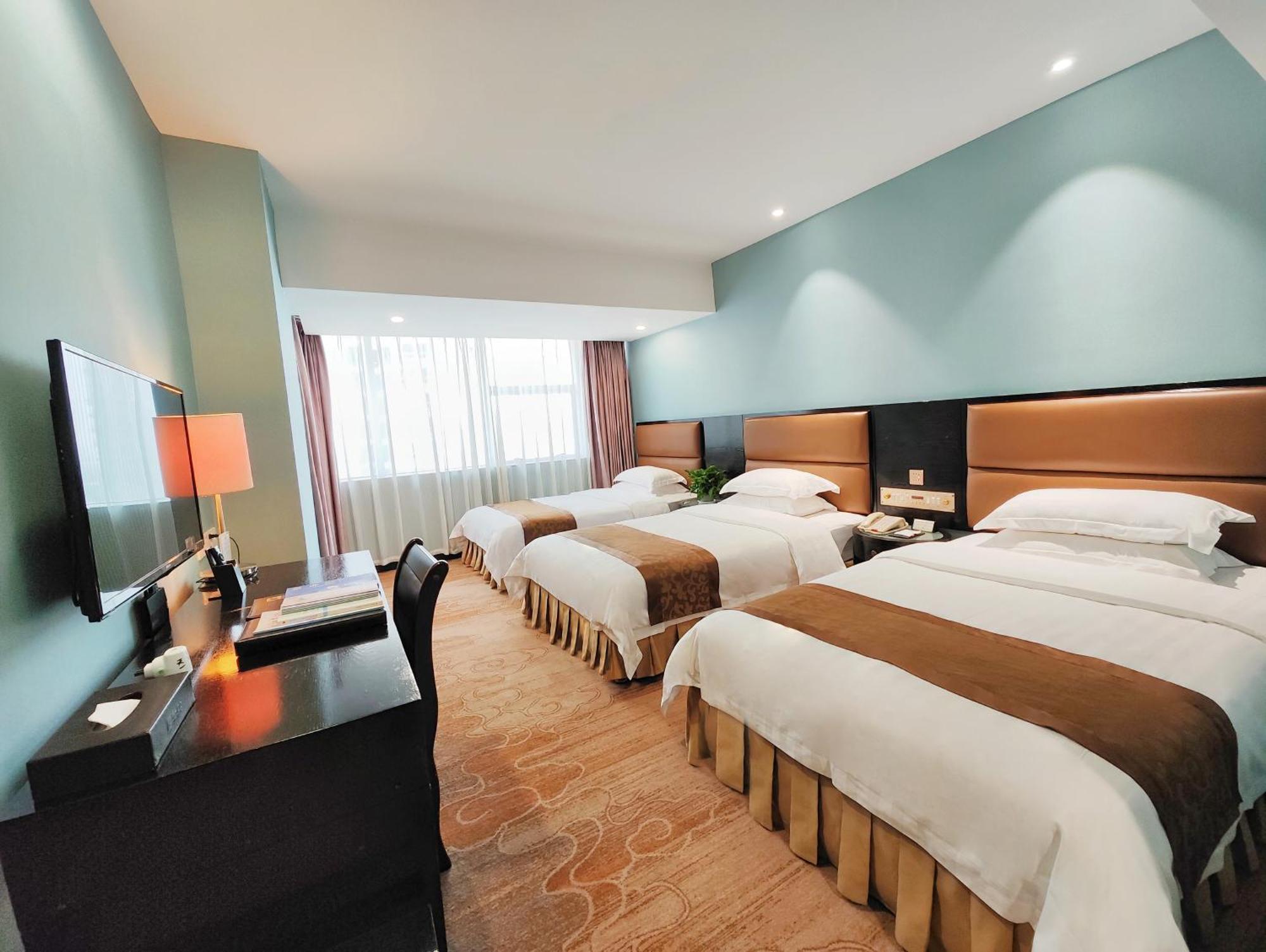Skyline Plaza Hotel Guangzhou Exterior foto