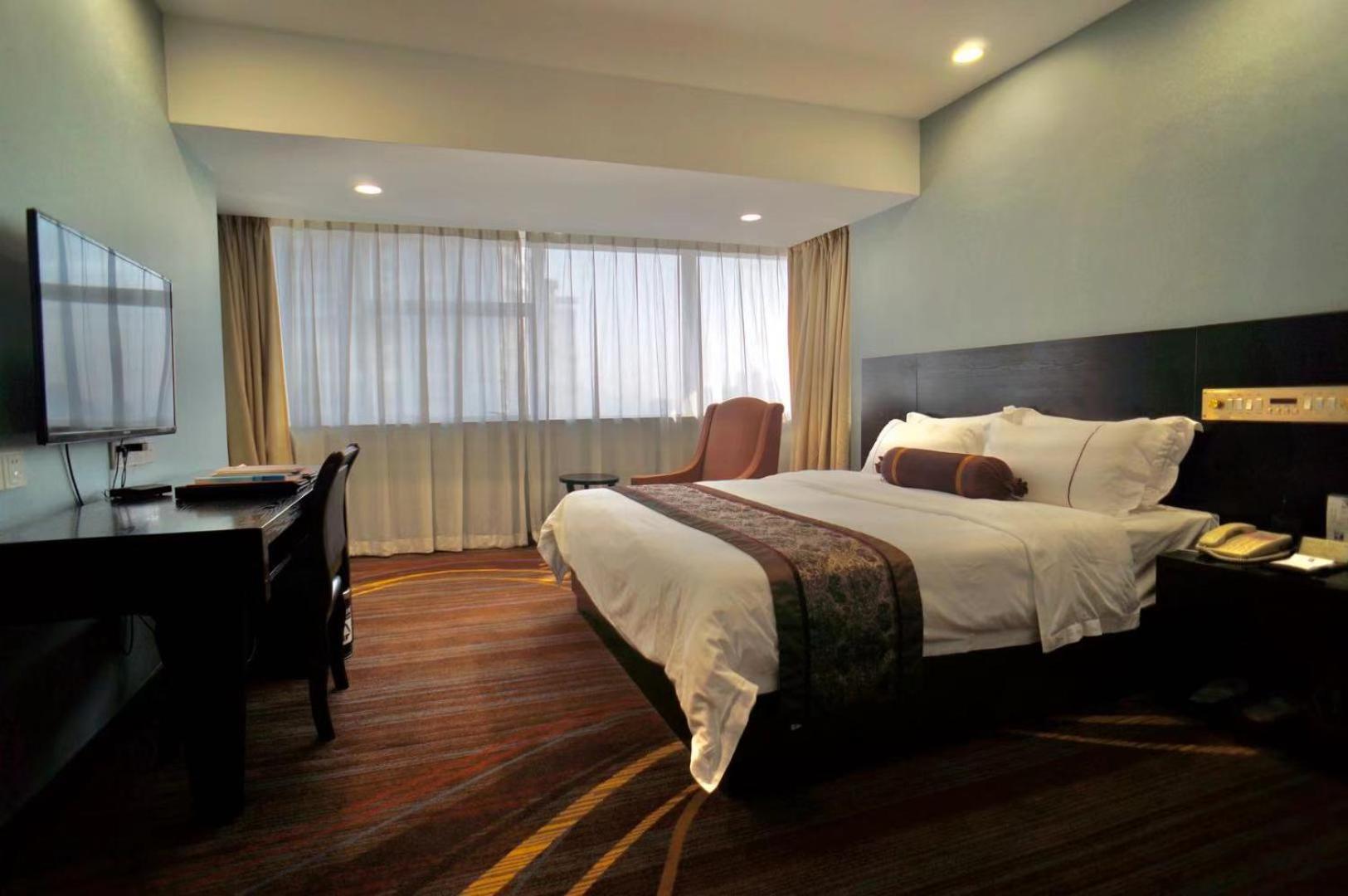 Skyline Plaza Hotel Guangzhou Exterior foto